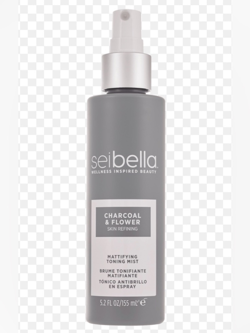 Sei Bella Charcoal & Flower Mattifying Toning Mist